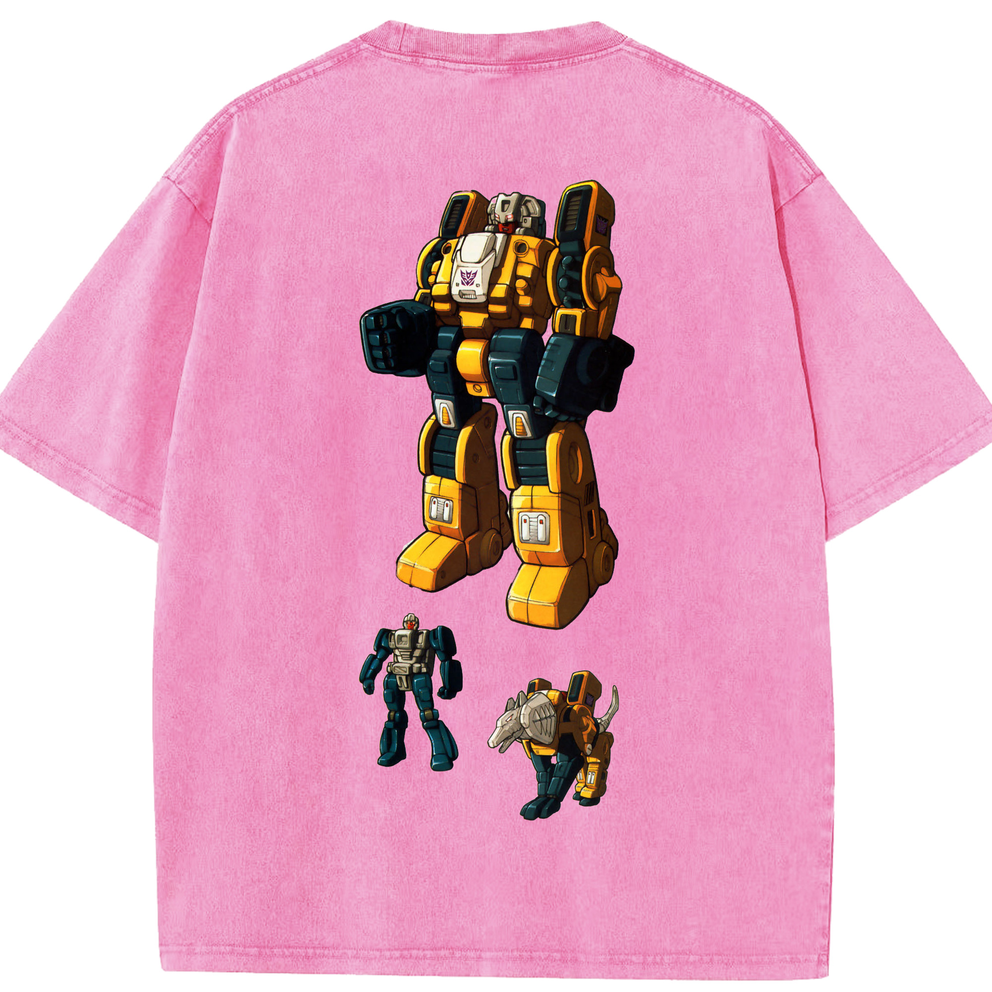 （画像用）  綿100% ヴィンテージ風 半袖Tシャツ（背面プリント）